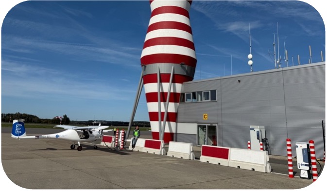 Lelystad Airport charging station